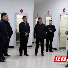 省教育厅调研湖南化工职院援建普通话测试站工作