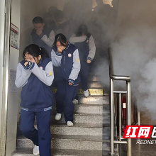 株洲市一中开展安全排查与应急演练