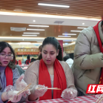 巳巳如意迎新春 湖南工业大学举行国际学生春节文化体验活动