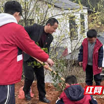 渌口区明德小学教育集团：师生携手植新绿 共筑生态新家园