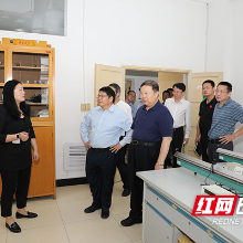 湖南第一师范学院来湖南工业大学调研