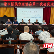 渌口区美术家协会第二次会员大会暨艺术赋能乡村振兴活动举行