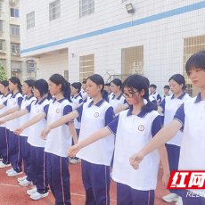 迷彩青春正步走！株洲市一中高一学生军训直击