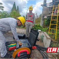 株洲首次应用低压“无感”带电作业，用户全程“零感知”