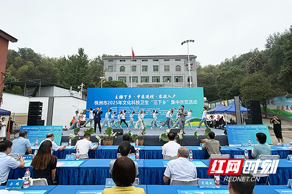 株洲市“三下乡”活动走进朱亭镇 惠民服务暖民心