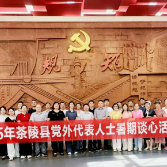茶陵县举行2025年党外代表人士暑期集中谈心活动