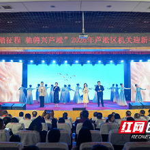 芦淞区2026年机关迎新春联欢晚会温情启幕