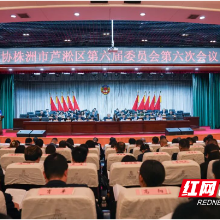 政协株洲市芦淞区第六届委员会第六次会议开幕