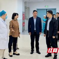 株洲市医保局调研医院医保基金专项整治“突击战”工作情况