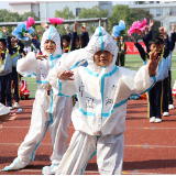 天元区泰山学校举行第十五届体育文化节开幕式