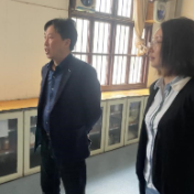 株洲市教育技术装备所在市十三中开展危化品安全管理检查