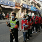 醴陵沩山镇:携手并肩筑牢防控大网