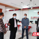 付访华在古大桥社区检查指导创文整改工作