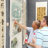 湖南工业大学第58届“墨香校园”书画名家作品邀请展开幕
