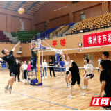 立人学校在芦淞区教职工气排球比赛中夺冠