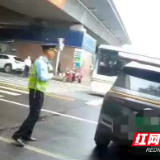 株洲路警联动，合力查处逃逸网约车