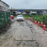 防汛抗洪一线丨醴陵：夜雨紧急抢修，保障干线公路畅通