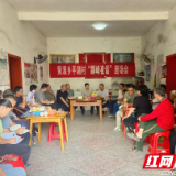 炎陵县策源乡：屋场会上集众意 凝心聚力促振兴