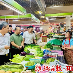 陈恢清在天元区、芦淞区督导检查