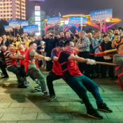 天元区泰山路街道拔河预热赛开赛!社区合伙人助力群众拔河