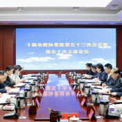 十届株洲市政协党组第五十三次会议暨第五十次主席会议召开