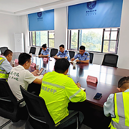 醴娄高速醴陵南管理所“双节”首考告捷