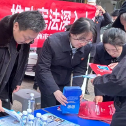 普法“零距离”！天元区法院三门法庭把法律服务送到赶集群众身边