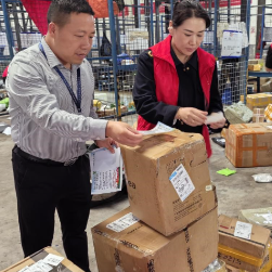 醴陵邮政管理局与醴陵市烟草专卖局联合开展烟草打假宣传行动