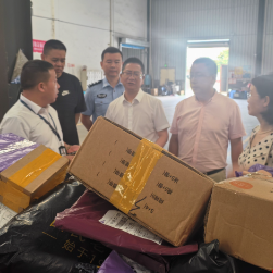 醴陵邮政管理局联合多部门开展寄递渠道反诈宣传和安全检查