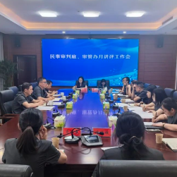 渌口法院召开民事审判及审判管理月讲评工作会议
