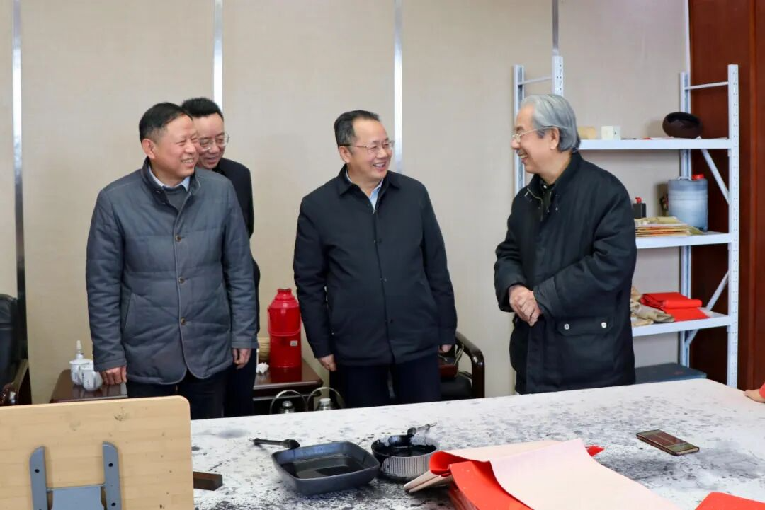 株洲市政协机关开展“迎新春·送春联”活动