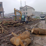 渌口区多部门联动整治公路占道违法行为