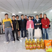 醴陵市快递行业党委联合多部门开展“五一”节前慰问活动