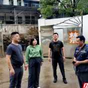 芦淞区检察院深入联点街道开展安全生产检查