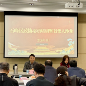 石峰区政协开展社情民意信息工作专题培训