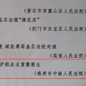 最高法通报表扬!株洲中院一党建业务深度融合案例入选