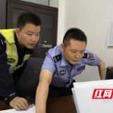 株洲芦淞交警成功规劝一名交通肇事者投案自首
