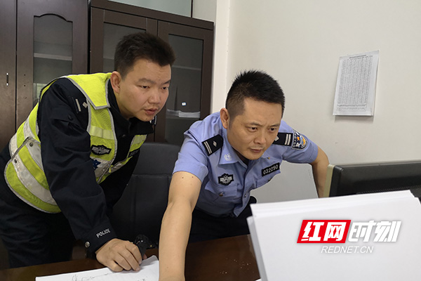 株洲芦淞交警成功规劝一名交通肇事者投案自首