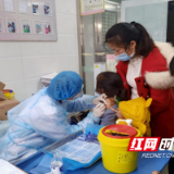 天元区雷打石镇卫生院为3至11岁儿童新冠疫苗接种1161人