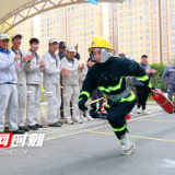 消防宣传月丨中车株洲电机开展员工消防技能比武