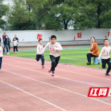 白鹤小学迎国家学生体质健康抽测复核