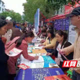 “百人百企进百村”就业帮扶专项行动招聘会首站走进炎陵县