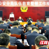 株洲芦淞公安分局召开队伍教育整顿工作推进会