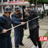 株洲芦淞公安：反恐防暴进校园 安全防范护成长
