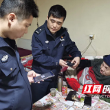 株洲董家段分局白关派出所民警为群众加了个“快乐”的班