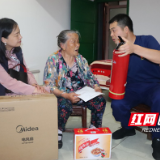株洲消防端午节前开展关爱独居老人主题活动