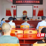 炎陵县法院：巡回审判进乡村 现场说法接地气