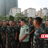 武警株洲支队：科学组训沾满“泥土气” 才有“高人气”