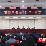 株洲市委常委会（扩大）会议召开