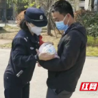 株洲：直击“疫”线 那些坚守背后的暖心警事